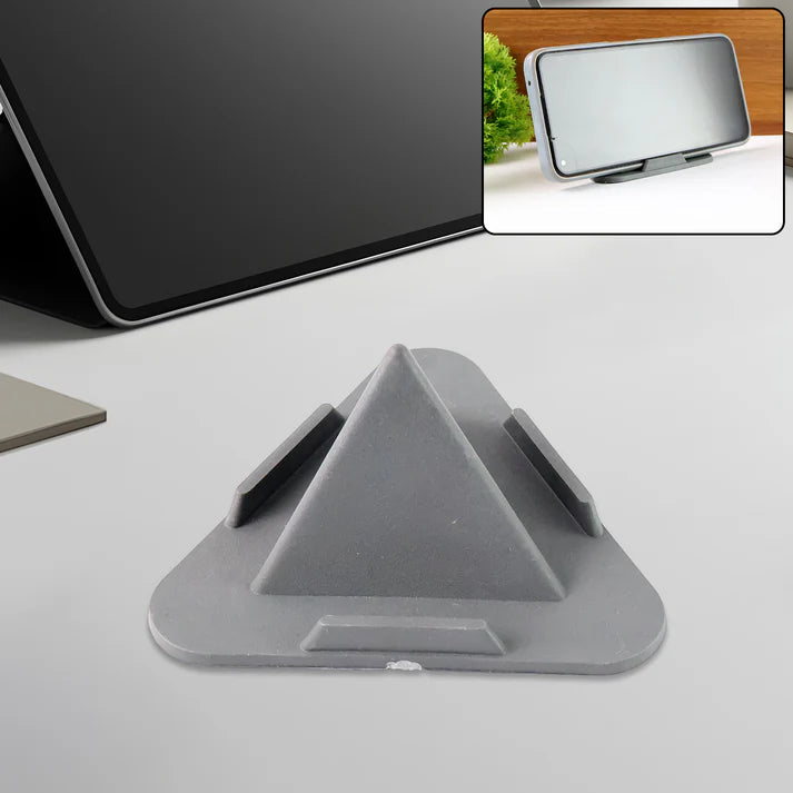 Pyramid Grey Mobile Stand with 3 Different Inclined Angles - Electronics