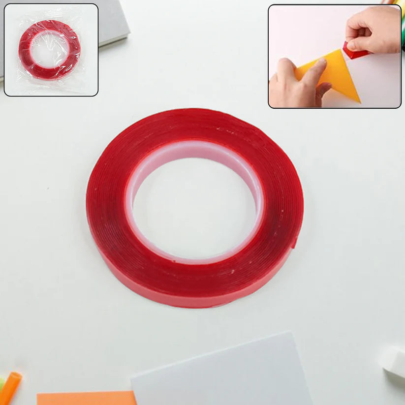 Heavy Duty Transparent Acrylic Foam Mounting Tape (3 Mtr Approx / 1 Pc) - Bestselling Products