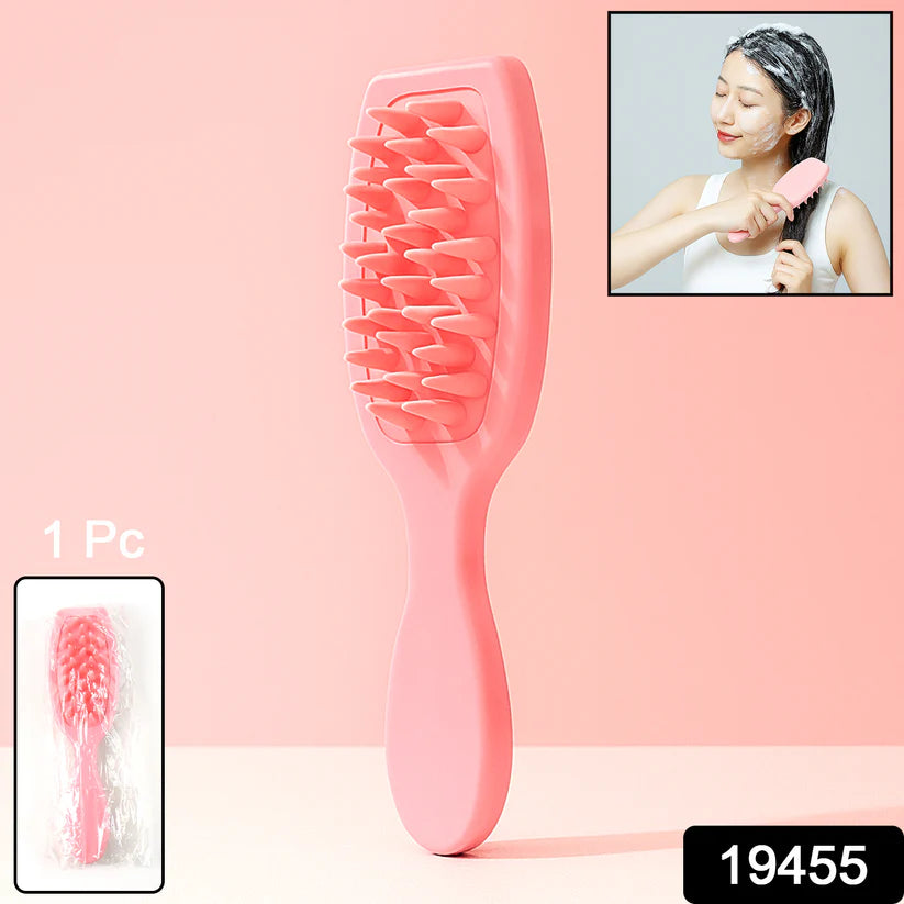 Multipurpose Silicone Scalp Massager Shampoo Brush (1 Pc)  - Bestselling Products