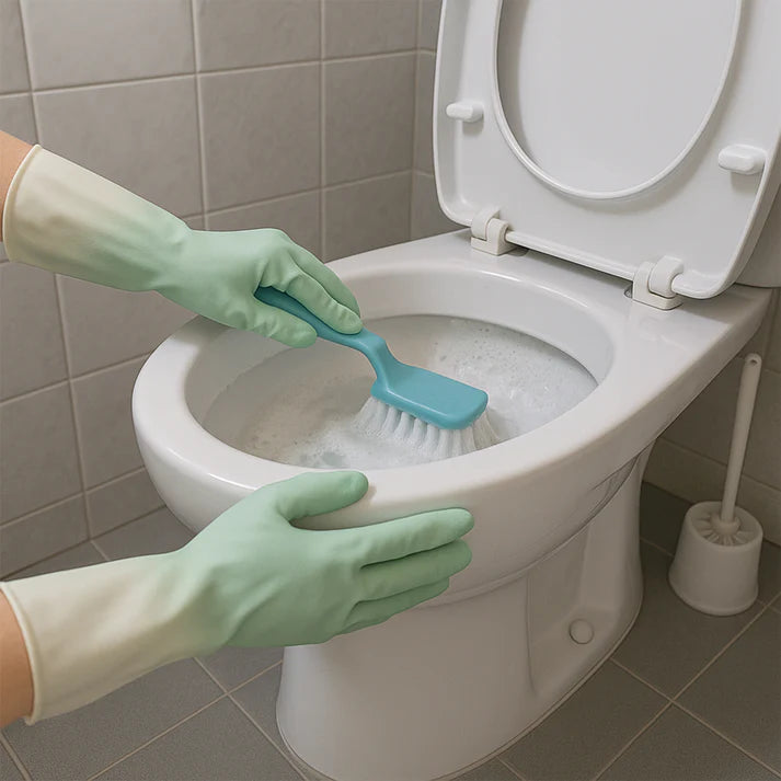 Latex Household Gloves (2 Pair / Mix Color) - Garden Tools