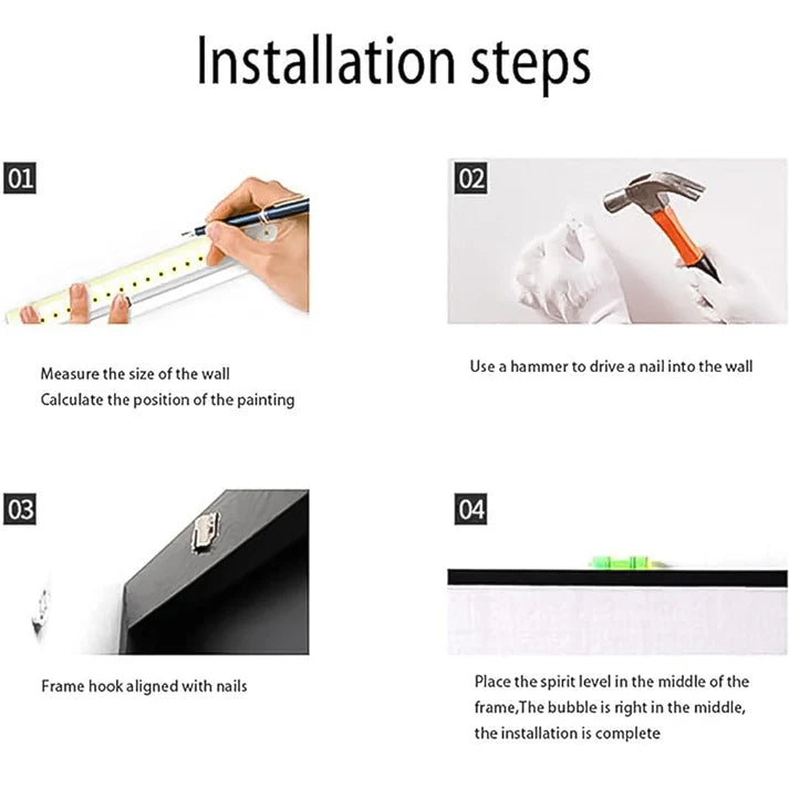 Comprehensive DIY Wall Mounting Kit - Garden Tools