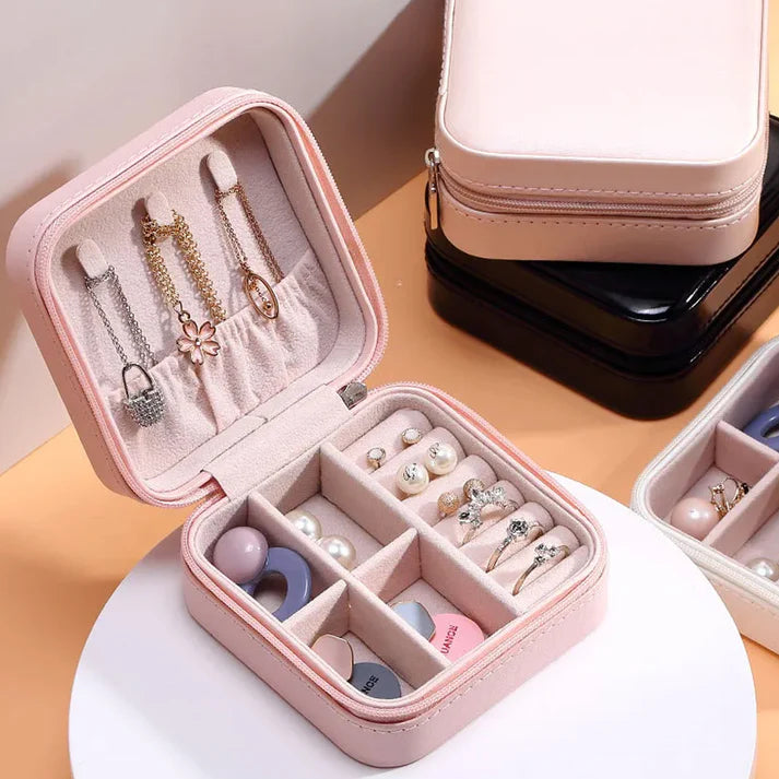 Mini PU Leather jewellery Box for Travel & Storage  - Bestselling Products