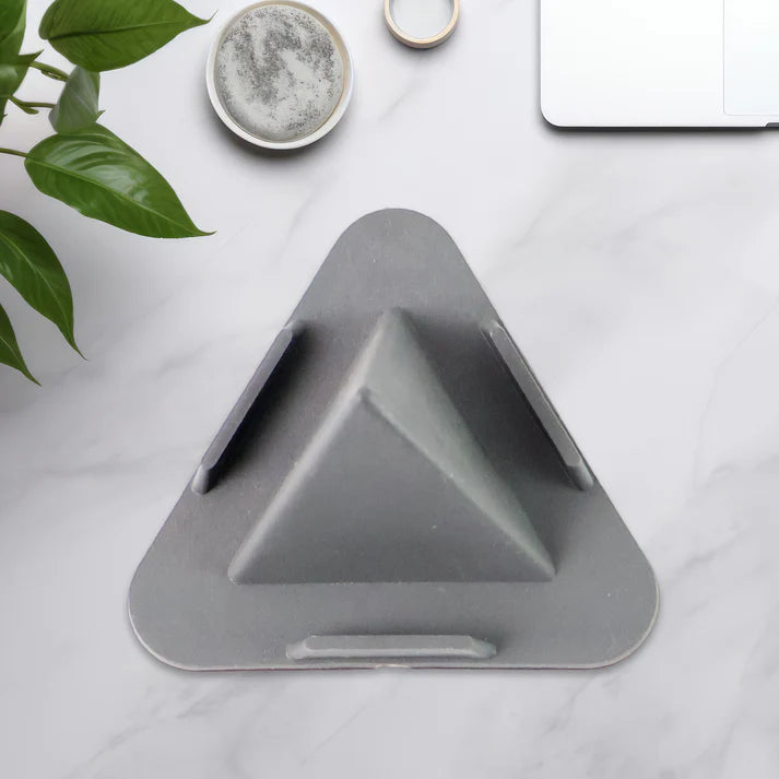 Pyramid Grey Mobile Stand with 3 Different Inclined Angles - Electronics