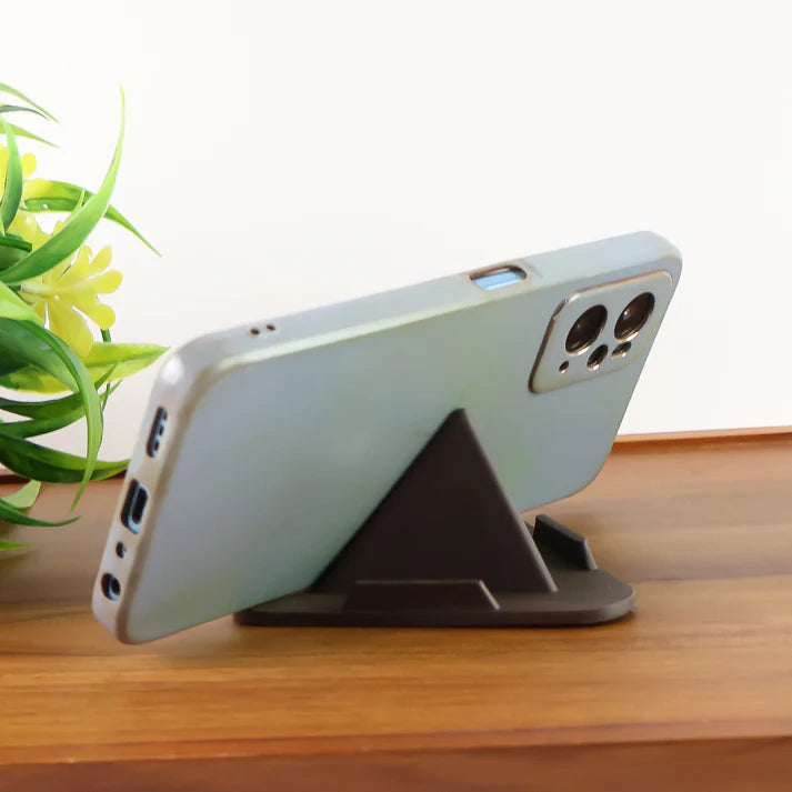 Pyramid Brown Mobile Stand with 3 Different Inclined Angles - Electronics
