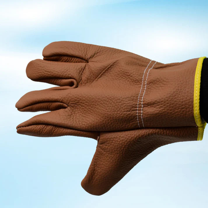 Gloves Gardening Gloves for Men Women Leather Gloves Heavy Duty Gloves (1 Pair) - Garden Tools