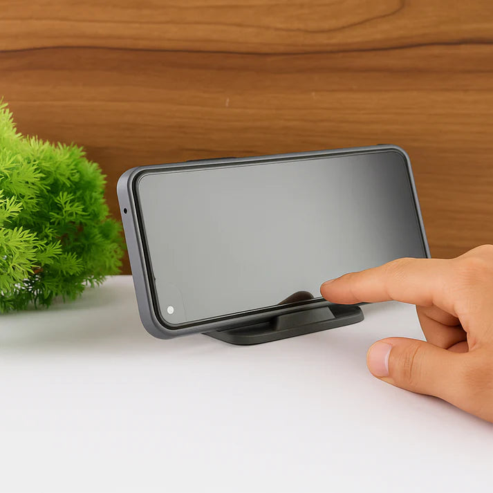 Pyramid Black Mobile Stand with 3 Different Inclined Angles - Electronics