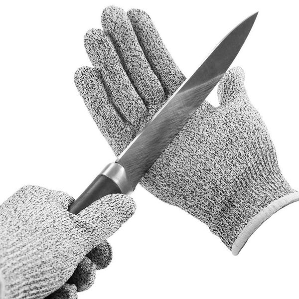 Anti Cutting Resistant Hand Safety Cut-Proof Protection Gloves (Multicolour) - Garden Tools