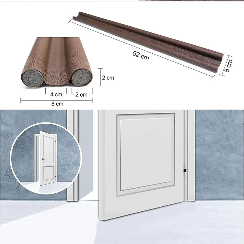 Twin Door Draft Stopper / Guard Protector for Doors and Windows - Bestselling Products