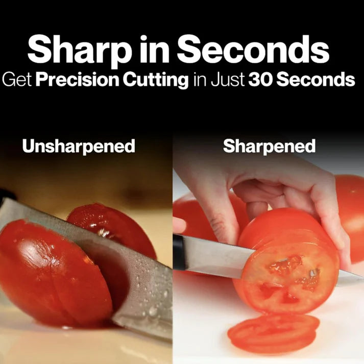 Kitchen Knife Sharpener – Handheld for Chefs & Serrated Knives (1 Pc, Chopper Not Included)  - Bestselling Products