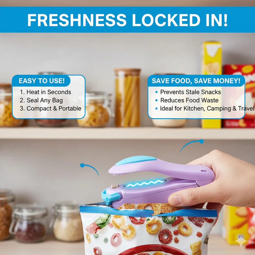 Hand Held Sealer (Mini Sealing Machine / Mix Color / 1 Pc)  - Bestselling Products