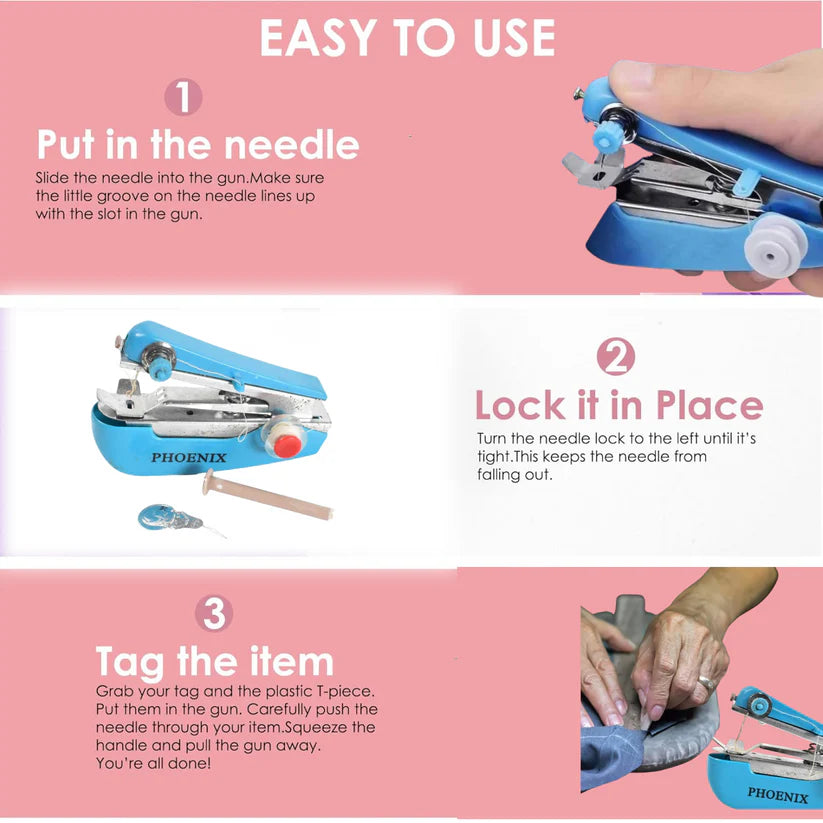 Handy Portable Mini Sewing Stapler Machine for Garment & Cloth  - Bestselling Products