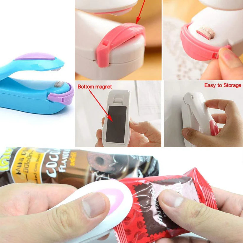 Hand Held Sealer (Mini Sealing Machine / Mix Color / 1 Pc)  - Bestselling Products