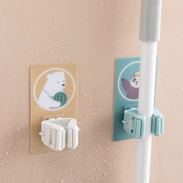Magic Sticker Series Self Adhesive Mop and Broom Holder  - Bestselling Products