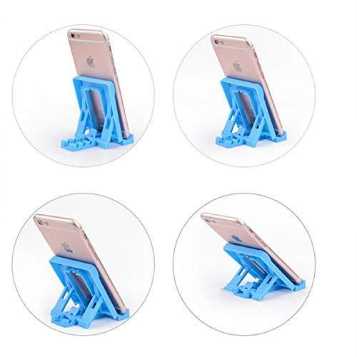 Adjustable 4 Steps Foldable Mobile Stand Holder (1 pc) - Electronics