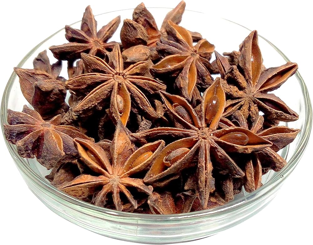 Premium Star Anise  (100g) | Whole Spice | Strong Aroma & Natural Flavor | For Biryani, Tea & Baking  - spices