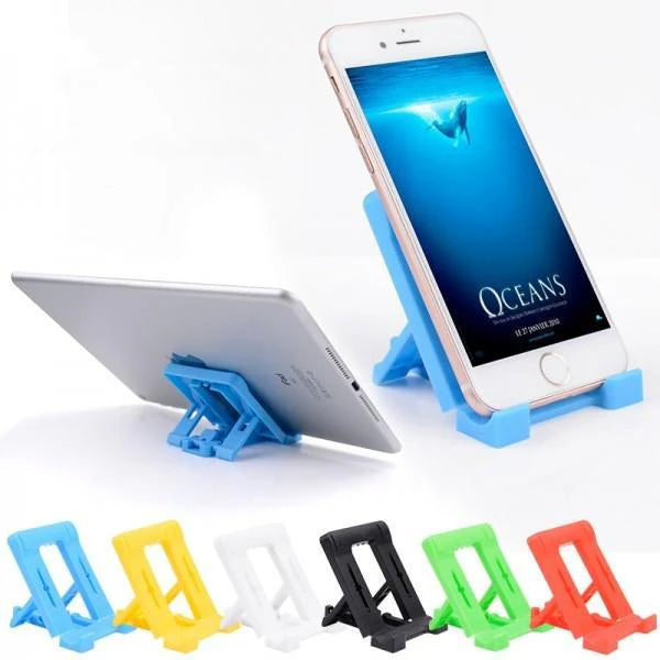 Adjustable 4 Steps Foldable Mobile Stand Holder (1 pc) - Electronics