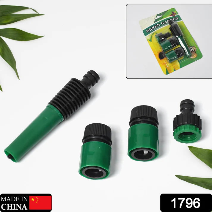 Garden Hose Pipe Nozzle Connector Set  - Garden Tools