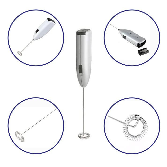 Electric Handheld Milk Wand Mixer Frother For Latte Coffee Hot Milk (Battery Not Included)  - Bestselling Products